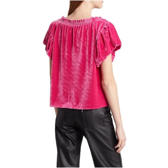 Free People Velvet Terese Puff Sleeve Top
Size XS - Picture 3 of 5